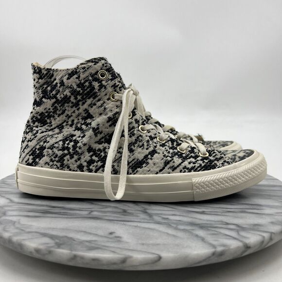 Converse Sneakers Womens 8 Black White Chuck Taylor All Star Gemma Hi 553448C - Picture 2 of 12